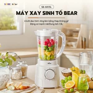 Máy Xay Sinh Tố Bear SB-MX15L (1.5L)